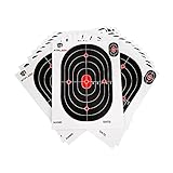 Atflbox 7 x 9 Inch BB Gun Target Papers for Pellet Trap Shooting Target Holder, Pack of 50