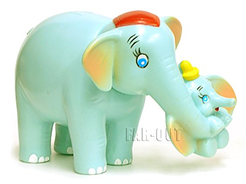 Amazon | ダンボ&お母さんジャンボ 黄帽子 三菱銀行 貯金箱 フィギュア