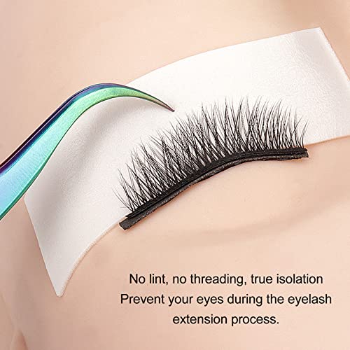 Wimpernband, 110 Stück, Mikroschaumband, Wimpernband, Schaum-Augenpads für Wimpernverlängerung, Vorgeschnittenes Medizinisches Schaumband Unter Augenpads, Nasenpad, Schönheitswerkzeuge