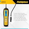 Fieldpiece - DRX3 Refrigerant & Combustible Gas Leak Detector - Detects A3, A2L, A1 Refrigerants and Combustible Gases - Lightweight HVAC Tool