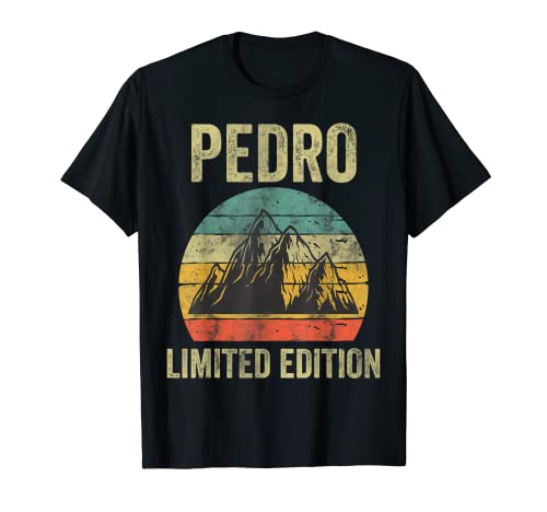 Camisa con nombre personalizado Pedro Vintage Edición Limitada