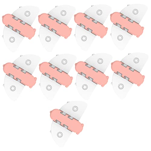 Angoily Lot De 9 Verrous De Porte Coulissante Et De Fenêtre En Verre Pour La Sécurité De La Maison