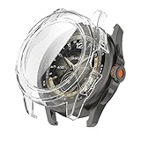 AiMaoo Xiaomi Watch S4 Sport 対応 ケース 強化ガラスフィルム 保護 カバー 硬質ポリPC素材 一体化 耐衝撃 傷防止 変色防止 全面カバー 全面保護 スマートウォッチ Xiaomi Watch S4 Sport 用 (クリア)