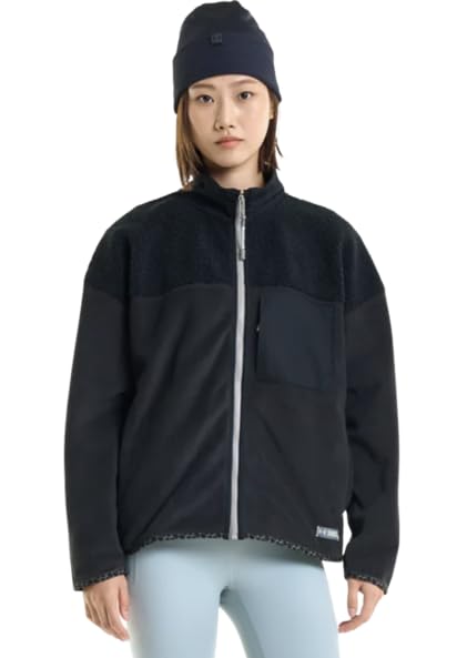 Chaqueta Under Armour Polartec Maxx con cremallera mujer negra deportiva abrigo talla M
