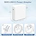 96W/70W Charger for Mac Book Pro 16 14 Inch Mac Book Air 15 13 Inch M4 M3 M2 M1 from 2025 2024 2023 2022 2021,USB-C to Mag 3 Power Adapter,Include 6.6ft USB-C to Mag 3 Cable(Original Quality)