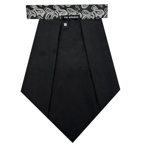 Image of TIE STUDIO Mens Pink Strips Cravat | pack of 1 | Size -12 x 9 inches | tweed fabric | Microfiber | Superior finishing | Packaging - White box |