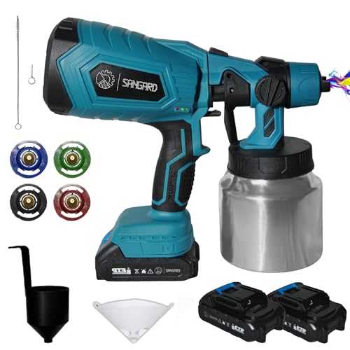SANGARD Pistola de Pintura Electrica 1000mL