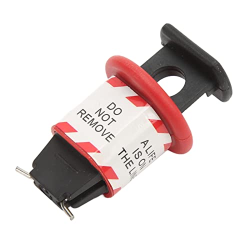 HappyFit 10 PCS Pin Disjuntor Bloqueio de Segurança Miniatura Disjuntor de Ar Elétrico Alça Bloqueio