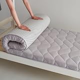 Tatami Matratzenauflage, Faltbare Feuchtigkeitsbeständige Isomatte für Einzel-/Doppelbett, warme Futon-Matratze für Studentenwohnheim