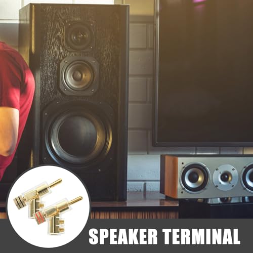 Conectores de audio Toddmomy con acabado resistente a la corrosión para sonido 7