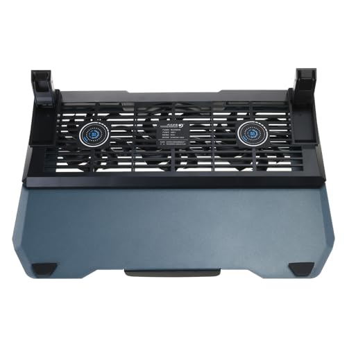 Gaming Laptop Coolers Laptop Fan Cooling Stand Quiet Cooling Fans For Laptop Height Stand LED Light Laptop Cooling Pad Adjustable Laptop Stand - Image 7