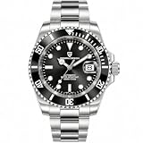 PAGRNE DESIGN PD1661 Automatic Watches for Men, Sapphire Crystal, 100M