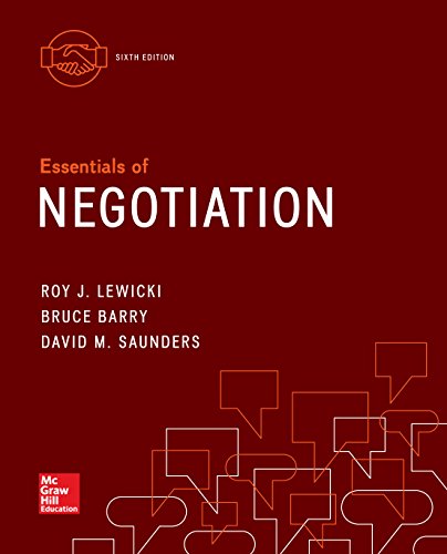 eBook Online Access for Essentials of Negotiation