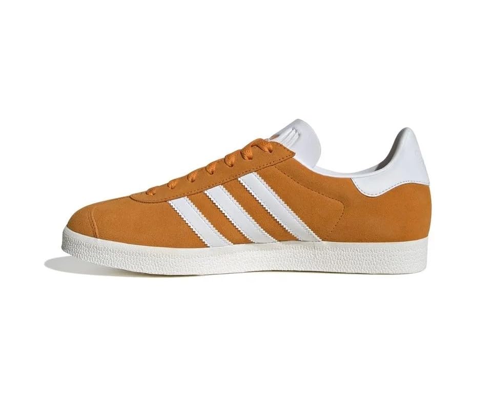 adidas Men's Gazelle Orange/Cloud White-Core White (IG2091) - 7.52