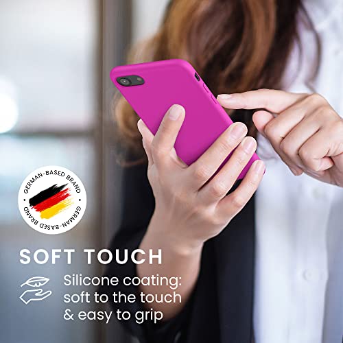 Kwmobile Case Compatible With Apple Iphone Se (2022) / Iphone Se (2020) / Iphone 8 / Iphone 7 Case - Tpu Silicone Phone Cover With Soft Finish - Magenta #TOP3