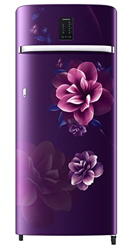 Image of Samsung 215L 3 Star Inverter Direct-Cool Single Door Digi-Touch Refrigerator Appliance (RR23C2E23CR /HL,Camellia Purple)