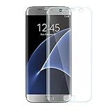 Galaxy S7 Screen Protector, Safodo [Full Coverage] [Anti-Scratch] [Anti-fingerprint] Bubble Free Curved Edge-to-Edge Screen Protector Film [Ultra High Definition Invisible] [1-PACK]