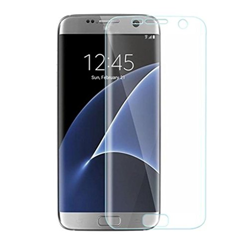 Galaxy S7 Screen Protector, Safodo [Full Coverage] [Anti-Scratch] [Anti-fingerprint] Bubble Free Curved Edge-to-Edge Screen Protector Film [Ultra High Definition Invisible] [1-PACK]