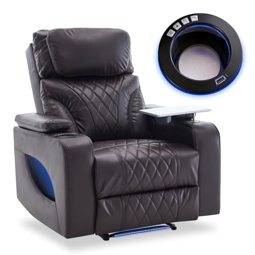Zuacs Power Recliner with Cooling Cup Holder