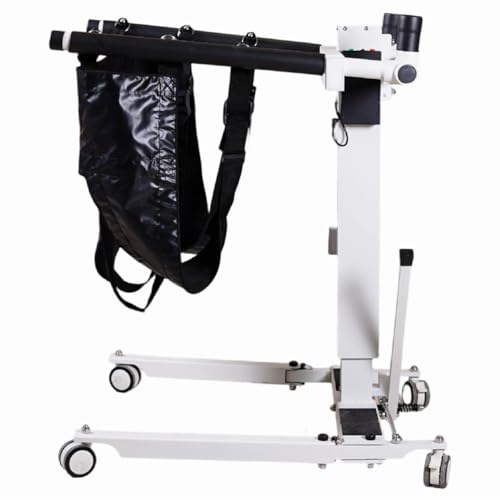 Juodkeo Upgrade Electric Patient Lift Transfer Chair for Home and Car, 286LBS Capacity, Portable Folding Power Lift Chair for Elderly, Disabled