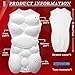 Jecery 13 Pcs Pro Modular Dress Form Padding Plus Size Kit Female Dress Form Mannequin Body Padding System for Women Adjustable Body Set with Tape Measure for Sewing Making Tailoring