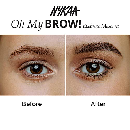Nykaa Oh My Brow Eyebrow Mascara (Sirius Brown) - Image 4