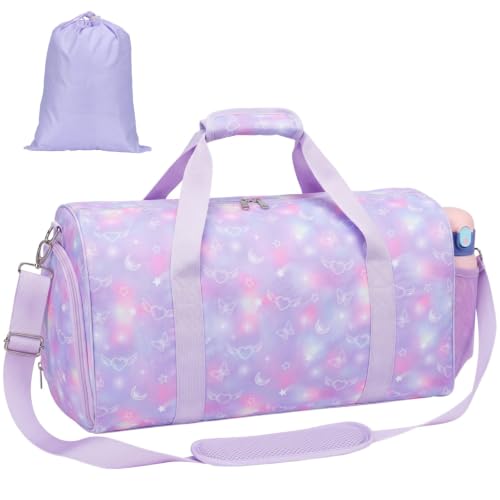 Image of Bagseri Dance Bag for Girls - Large Kids Duffle Bag for Travel