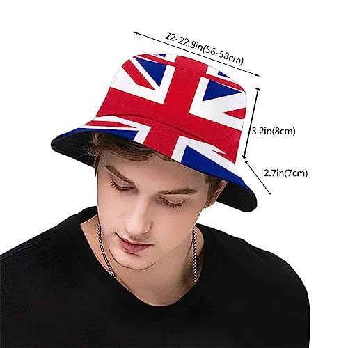 Image of Flag Bucket Hat Fashion Fisherman Hat Cute Flag Bucket Hats Sun Hat for Women Men