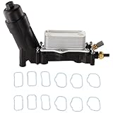 JC Whitney Oil Filter Housing KIT Compatible with Jeep Grand Cherokee 2020, Dodge Grand Caravan
