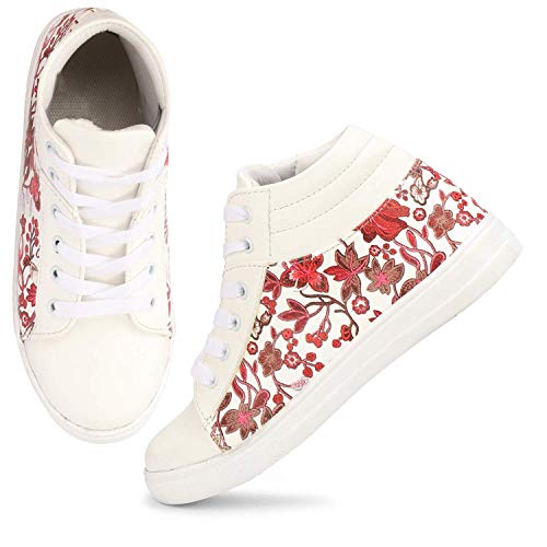 Image of Commander Collection of Stylish Casual Floral Shoes foe Women and Girls