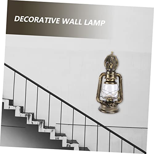 Lámpara de pared retro de keroseno TEHAUX vintage aplique industrial de interior para cafeterías 3