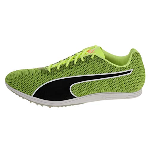 PUMA PUMA Men's Evospeed Distance 8 Track & Field Shoes, Fizzy Yellow Puma Black, 48.5