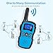 Wishouse Rechargeable Walkie Talkies for Kids with Charger 3X3000mAh Battery, Family 2 Way Radio Adult Cruise Ship, Outdoor Camping Hiking Fun Toys Birthday Xmas Gift for Girl Boy 3 Pack