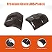 Lcojicep Car Tail Light Cover Trim Compatible with Ford Maverick 2022-2025 Smoked Rear Taillight Lamp Cover Rear Headlight Protection Cover Decoration Accessories