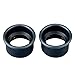 OMAX AER232 Small Pair of Rubber Eyecups for Microscopes, black