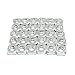 Pro Bamboo Kitchen 30pcs Galvanized Square Nut 1/4