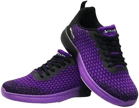 Miniatura 5 de Pyramid Path Lite - Zapatos de bolos de malla sin costuras para mujer, diseño ligero sin costuras, ajuste atlético, parte superior de punto