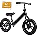 Produktbild LAYG-Fahrrad Classic Kinderlaufrad, Kinder Laufrad Lauflernrad Balance Bike, Sport Fahrrad für Junglen und Mädchen ab 2-6 Jahre/Schwarz