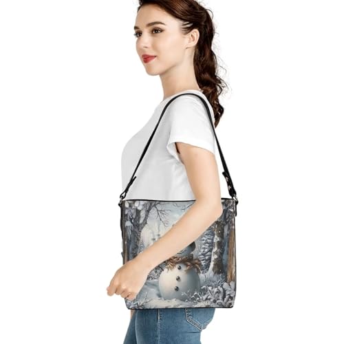 Image of HUGS IDEA Hoho Bag for Women Crossbody Purse Leather Handbags Laides Shoulder Bags