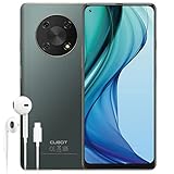 Smartphone Libre,Cubot MAX 3 Android 11 Teléfono Móvil, Pantalla HD+ 6,95',Batería 5000 mAh, 4+64GB(TF 256GB), Cámara con 48MP y Modo Nocturno,Dual SIM 4G,Huella Digital,Face ID,NFC,OTG (Verde)