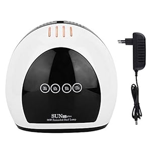 Secador de arte de uñas, 2 tipos 100-240V 96W Secador de lámpara LED para arte de uñas Secador de esmalte de uñas de gel…