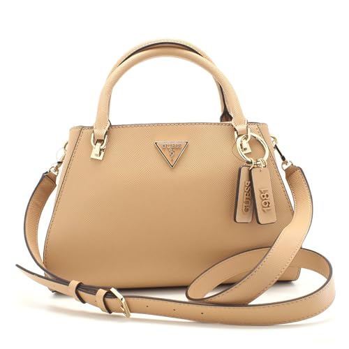 GUESS Noelle Luxury Satchel Beige