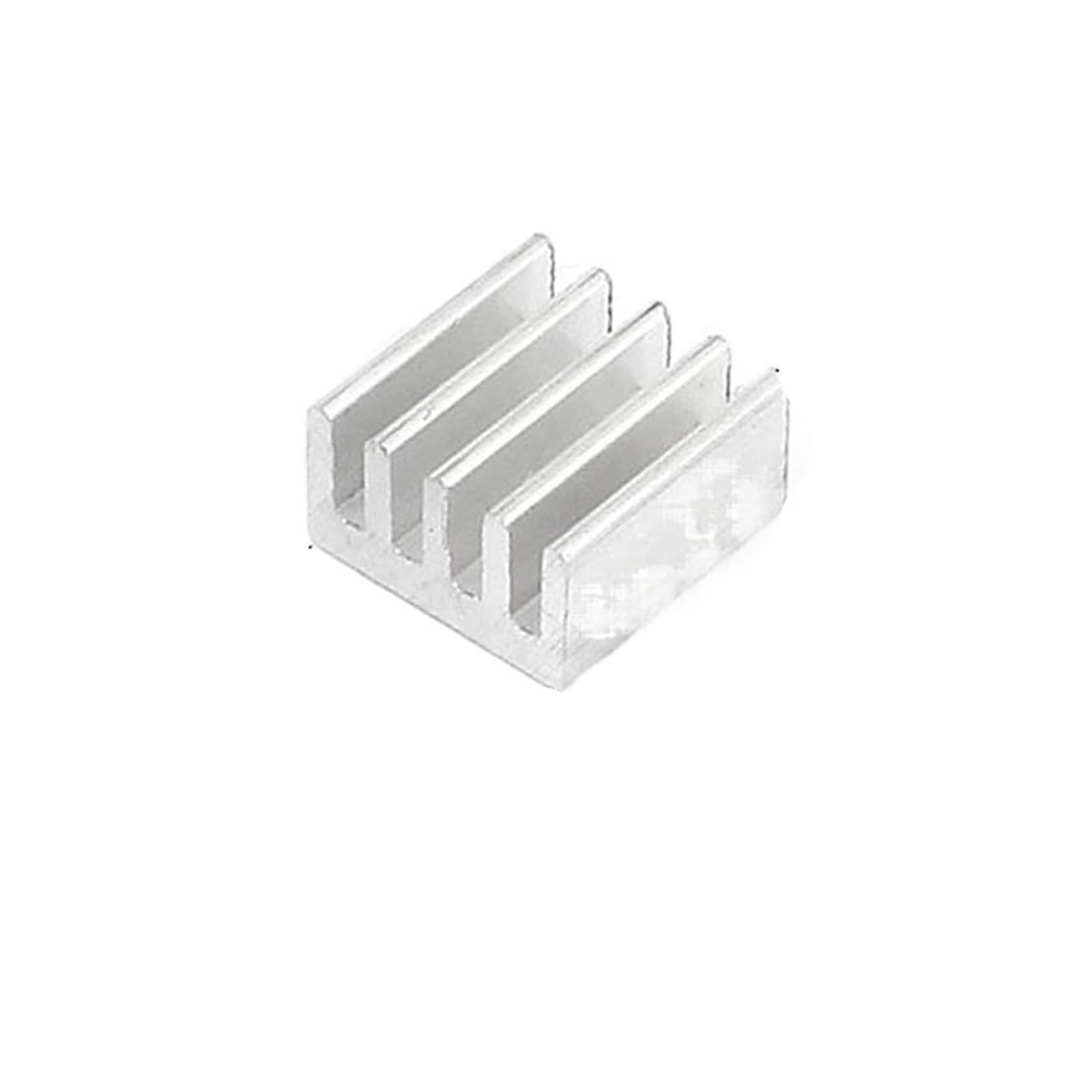 Per dissipatori di calore chip radiatori in allumi 10 pezzi Dissipatore di calore in alluminio argentato HDD RAM CPU GPU Amplificatore Chip elettronico di raffreddamento