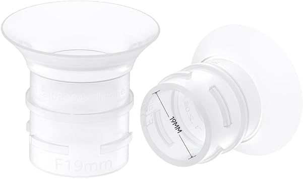 eufy Breast Pump S1/S1Pro/E10/E20, 19mm Sizing Inserts 2-Pack