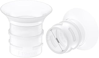 eufy Security Original 19mm Sizing Inserts (2-Pack) for Wearable Breast Pump S1/S1 Pro/E10/E20, Silicone Sizing Inserts, Easy to Install and Use, Comfortable and Precise Fit for Better Suction