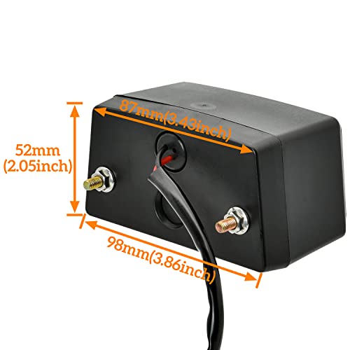 SAUTVS Luz de LED para placa de licença Can-Am Spyder RS GS SE5 SM5 2008-2010 acessórios (2 peças, s