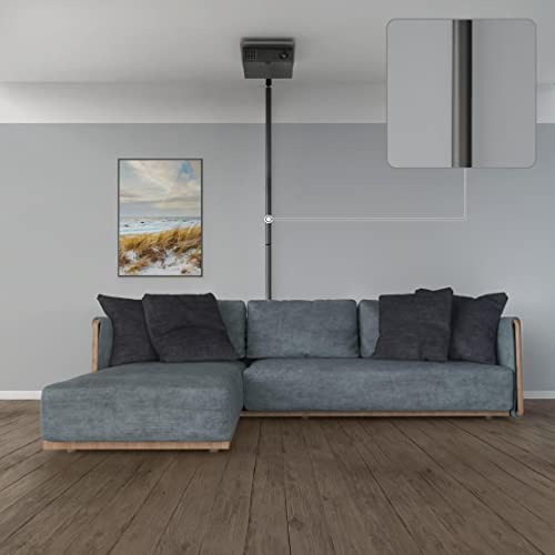 Hama Stabiler Kabelkanal aus Aluminium Schwarz (1,1 Meter Länge, für 5 Kabel, robuste halbrunde Metall Kabelabdeckung, inkl. Schrauben und Dübel)