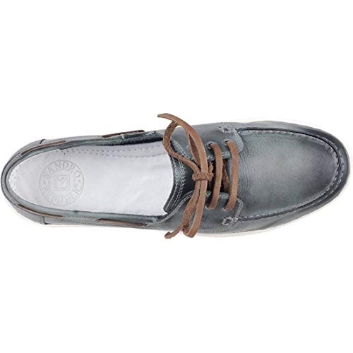 Sapato Masculino Dockside Sandro Moscoloni Califórnia Boat Cinza (40)