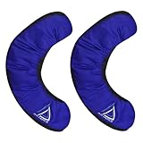 Antares Athletics Ice Skate Blade Soakers - Senior, Junior, and Youth Skate Guards - Covers and Protects Skate Blades (Blue, Youth)