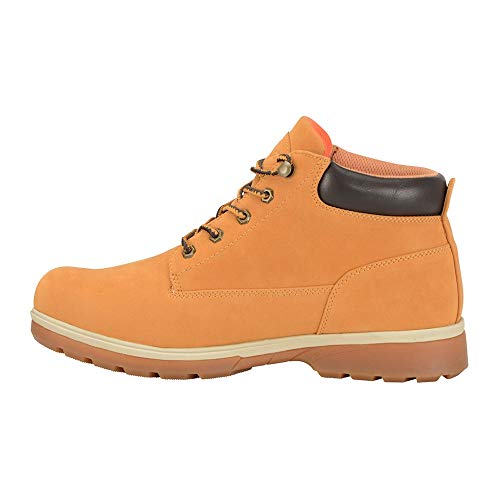 Lugz Bota masculina Drifter Zeo Mid Fashion, Trigo dourado/creme/goma/marrom escuro, 10